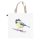 Széncinegés bevásárló táska, 40 x 40 cm