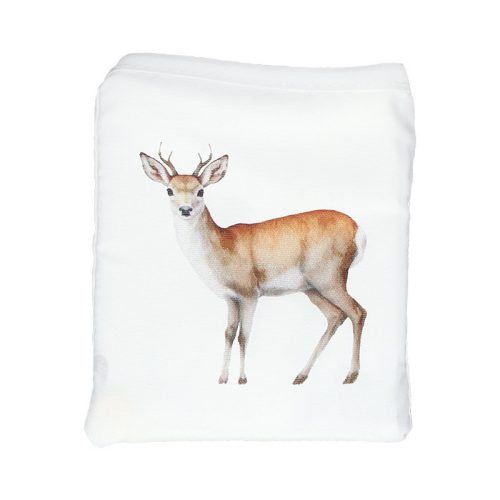 Őzikés összehajtható bevásárló táska, 36 x 36 cm