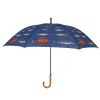Halas esernyő, sötétkék, 120 cm átmérőjű