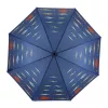 Halas esernyő, sötétkék, 120 cm átmérőjű