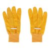 Kerti kesztyű, 23 cm, sárga