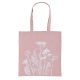 Mezei virág mintás bevásárlós táska, pink
