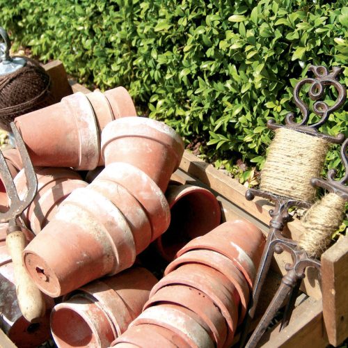 Öntöttvas kerti sorkihúzó, 25 méteres madzaggal, 33 cm