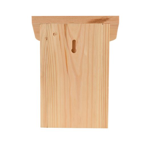 Méhecske ház sárga színű tetővel, méhecske mintával, 15 x 20 cm