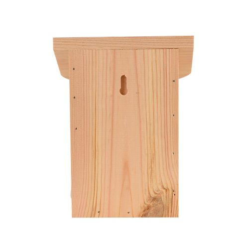 Pillangó ház narancssárga színű tetővel, pillangó mintával, 15 x 20 cm